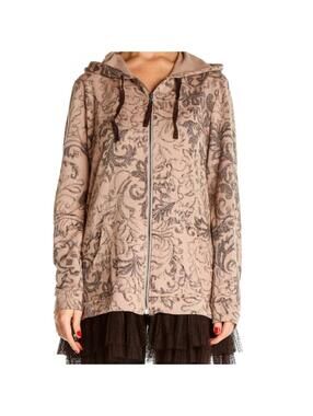 LOGO Lounge Pink Parka Jacket 1X
